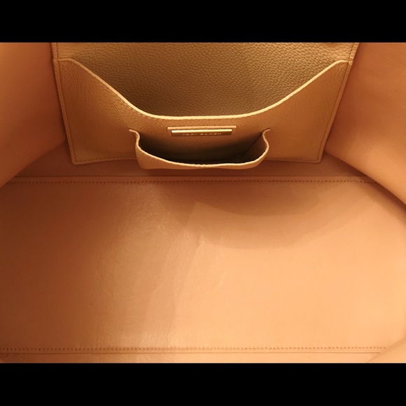 *SOLD* Tory Burch Light Oak/Ginger Perry Tote Bag - Picture 7 of 8